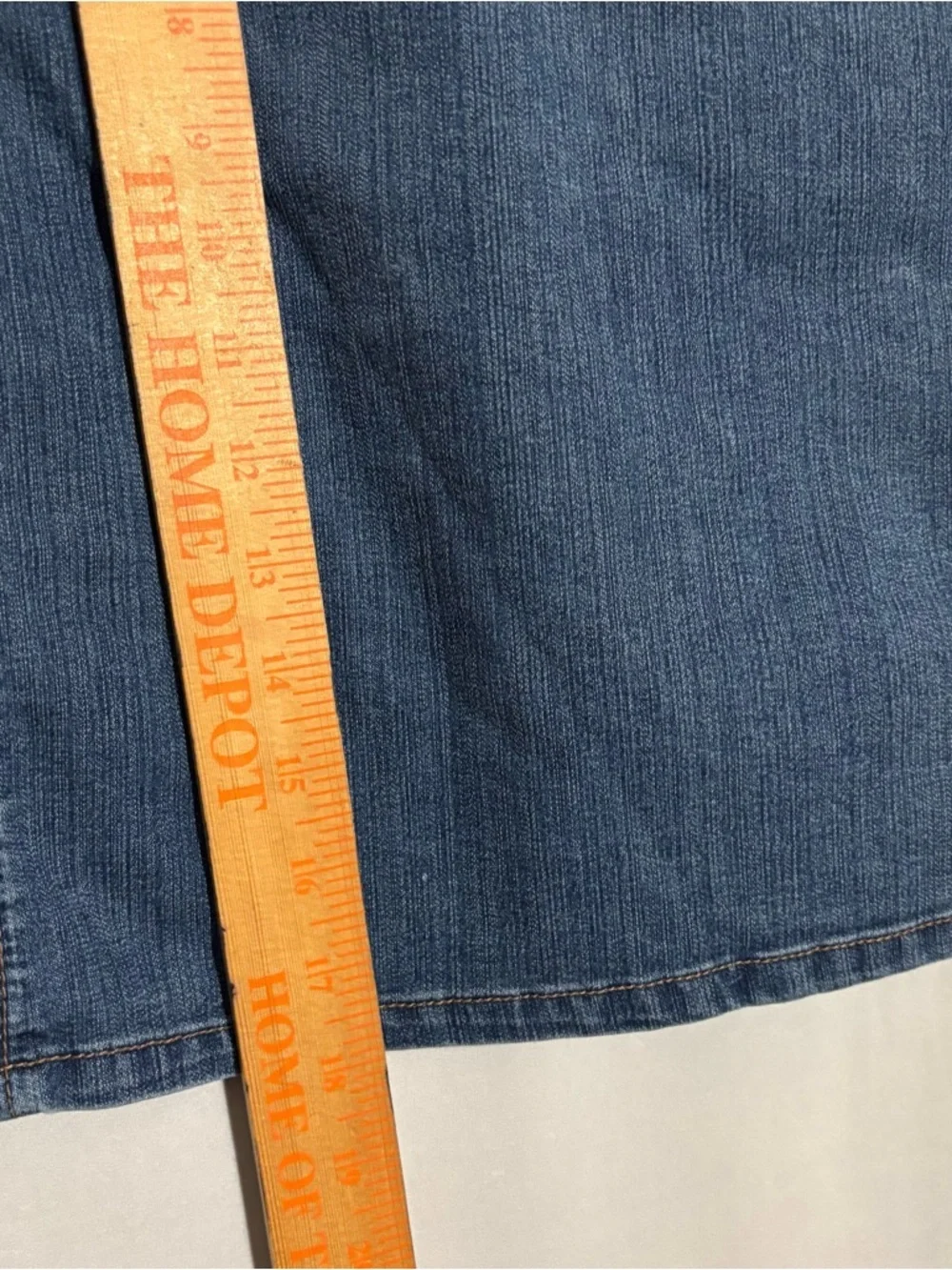 Avenue Jeans size 16 Classic Blue Denim Mini Skort